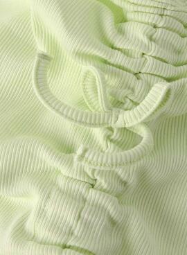 Top Name It Flommiz verde para niña