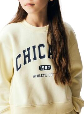 Sudadera Name It Fabia amarillo para niña