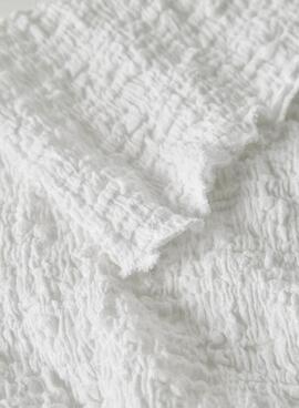 Top Name It Halisse blanco para niña