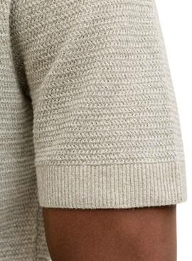 Polo de punto Jack and Jones Bluriley verde para hombre