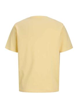 Camiseta Jack and Jones Perry amarillo para niño