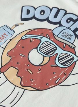 Camiseta Name It Foxe blanco para niño