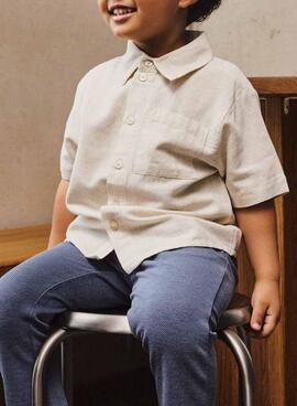 Camisa Name It Father tostado para niño