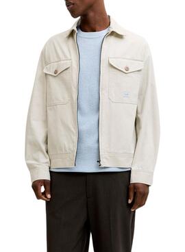 Camiseta Jack and Jones Bluriley azul para hombre