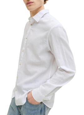 Camisa Jack and Jones Summer blanco para hombre