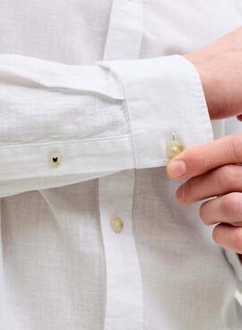 Camisa Jack and Jones Summer blanco para hombre