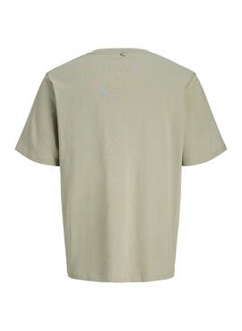 Camiseta Jack and Jones Catskills verde para hombre