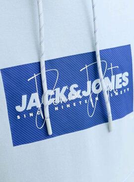 Sudadera Jack and Jones Cole azul para hombre