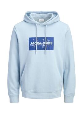 Sudadera Jack and Jones Cole azul para hombre