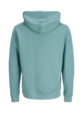 Sudadera Jack and Jones Cole turquesa para hombre