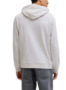 Sudadera Jack and Jones Cole gris para hombre