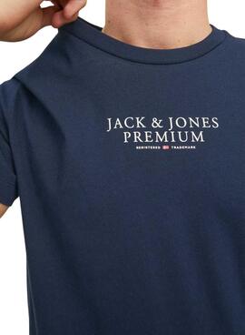 Camiseta Jack and Jones Bluarchie azul marino para hombre