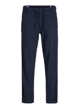 Pantalón Jack and Jones Kane Bindi azul para hombre