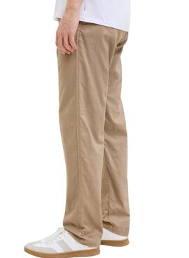 Pantalón Jack and Jones Kane Bindi beige para hombre