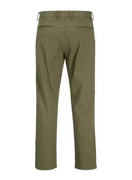 Pantalón Jack and Jones Kane chino verde para hombre