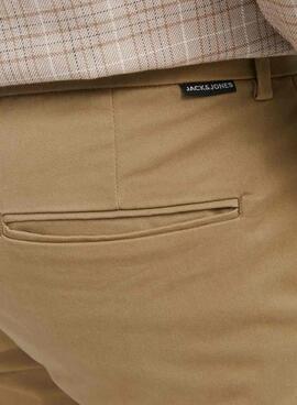 Pantalón Jack and Jones Kane chino beige para hombre