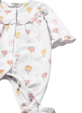 Conjunto dos peleles Mayoral largos multicolor recién nacido