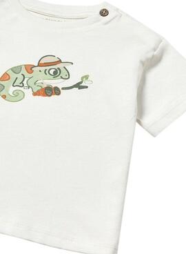 Conjunto tres piezas Mayoral Camaleón verde para niño