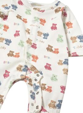 Pack Mayoral dos peleles ositos multicolor para bebé