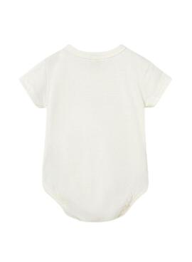 Conjunto Mayoral dos bodis crudo y verde agua para bebé