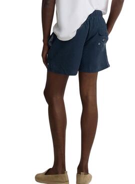 Bañador Silbon básico azul marino para hombre