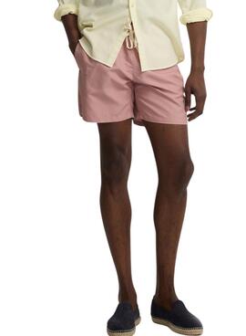 Bañador Silbon básico rosa para hombre