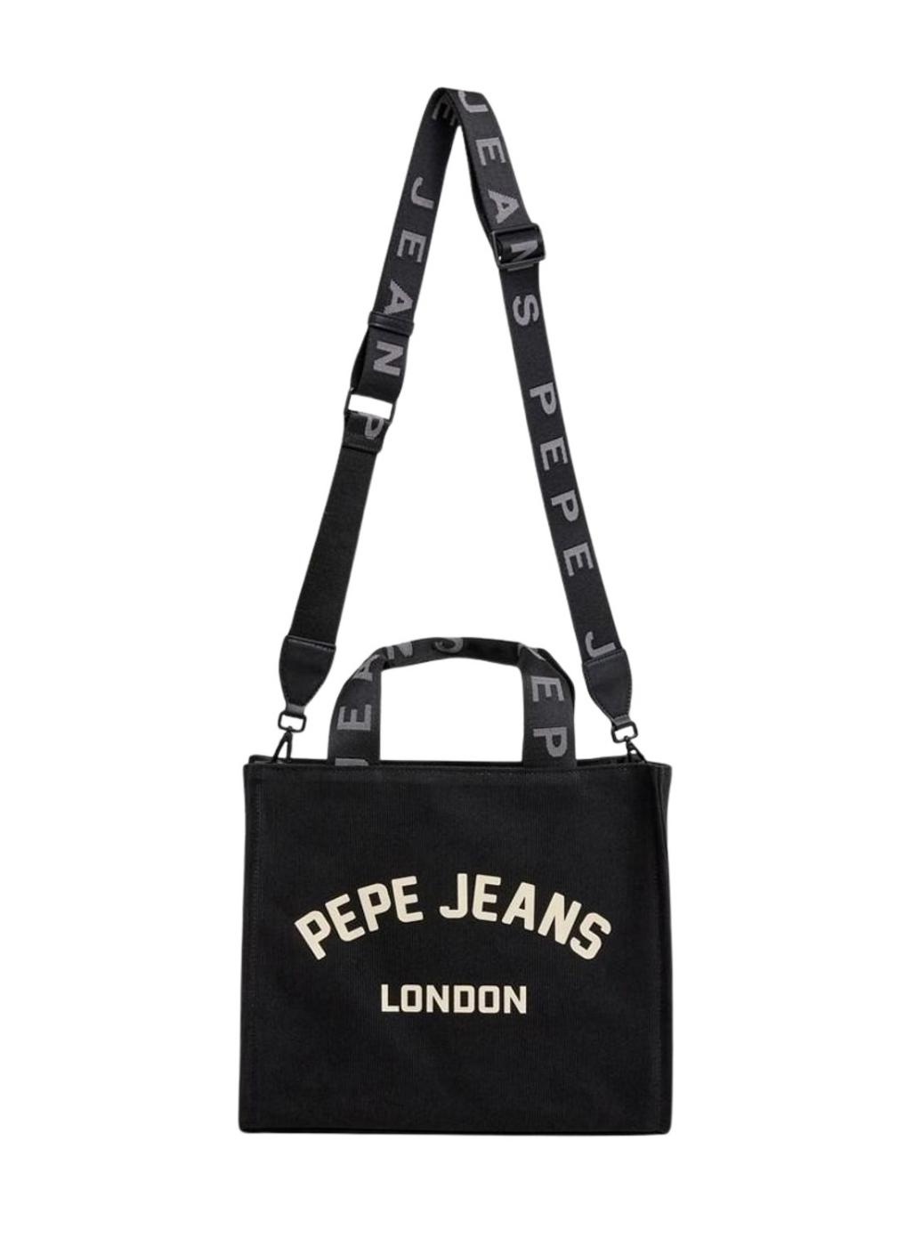 Bolso Pepe Jeans Trisha negro para mujer