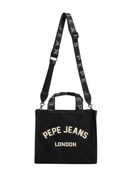 Bolso Pepe Jeans Trisha negro para mujer