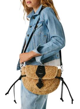 Bolso Pepe Jeans Saddie Coast yute para mujer