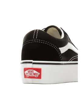 Zapatilla Vans Old Skool Negro Para Niña 