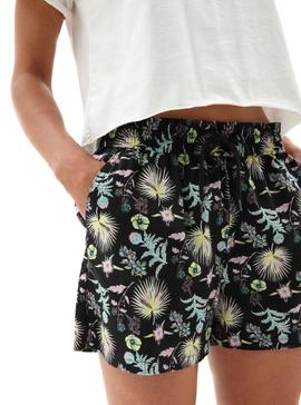 Short Vans Califas Woven Califas Negro para Mujer